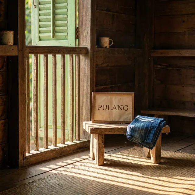 [object Object] — Wooden houses, batik light, the feeling of going home.