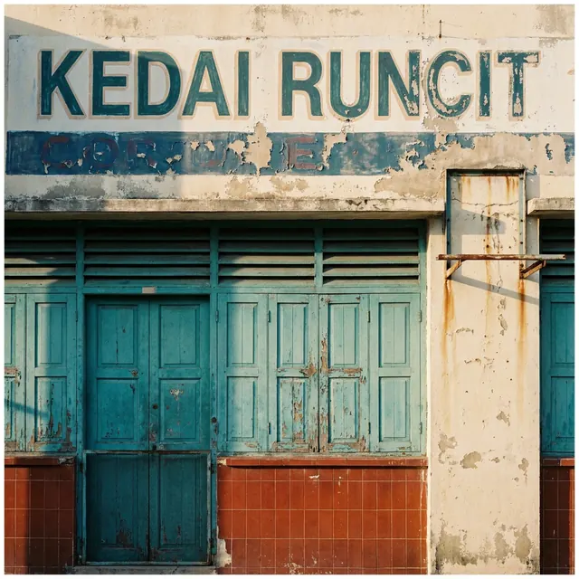 [object Object] — Hand-painted shop fronts, layered years of paint.